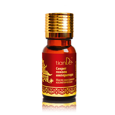 Kosmetický masážní olej „Tajemství císařských komnat“, 10ml