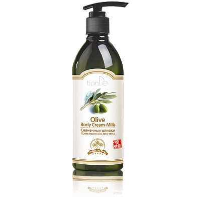 Krémové tělové mléko „Slunečné olivy“, 350g