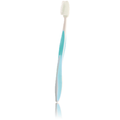 Zubní kartáček „ProDental" modrý,1ks (TM EcoDeViva)
