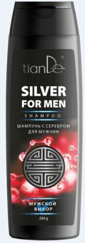 Šampon se stříbrem pro muže, 250ml
