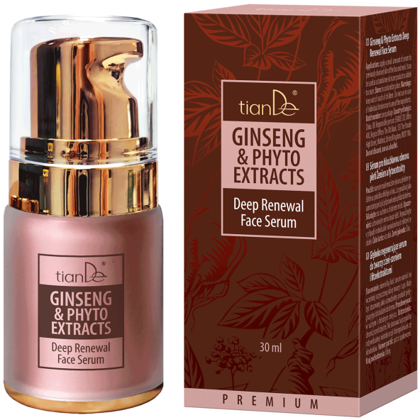 Sérum pro hloubkovou obnovu pleti Ženšen a fytoextrakty