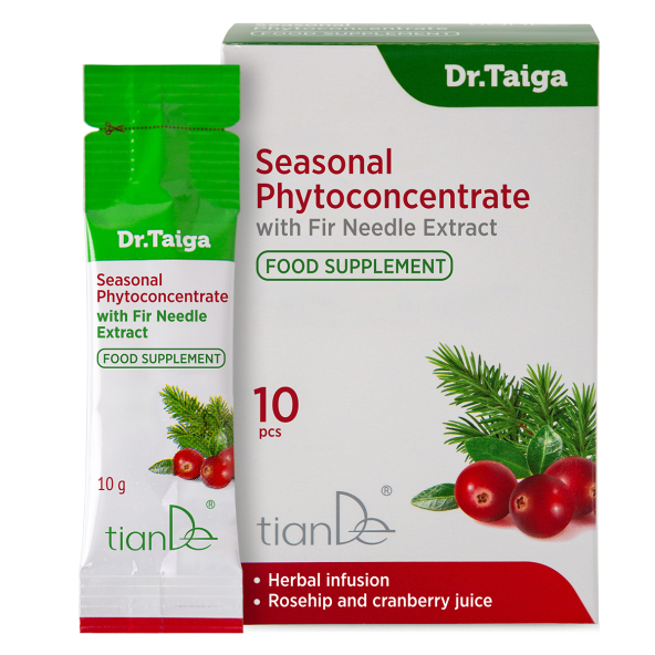 Tekutá bylinná sezónní směs s extraktem jedlového jehličí