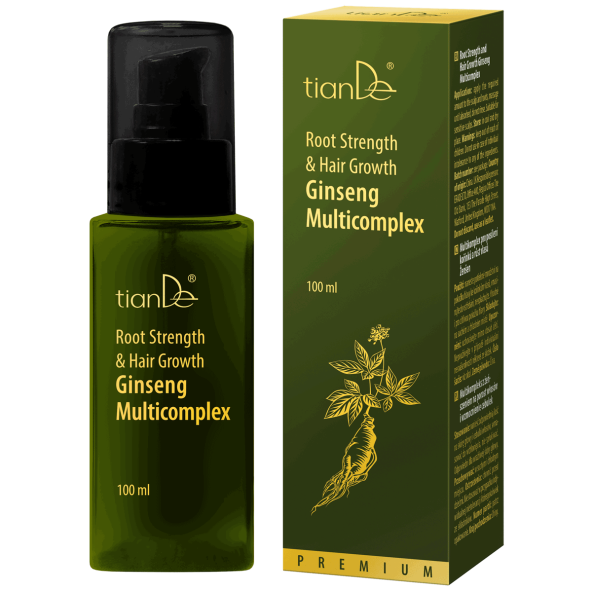Multikomplex pro posílení kořínků a růst vlasů Ženšen