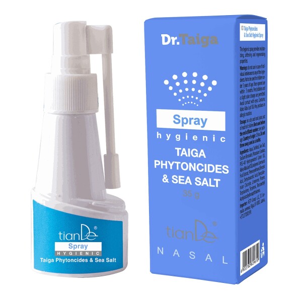 Hygienický sprej Fytoncidy tajgy a mořská sůl