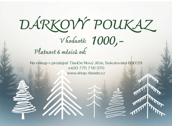 Vánoční dárkový poukaz