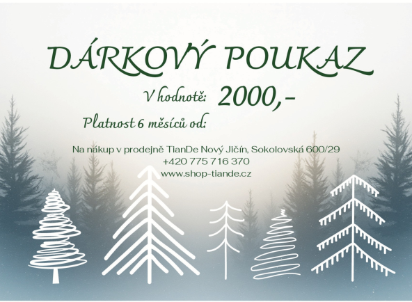 Vánoční dárkový poukaz