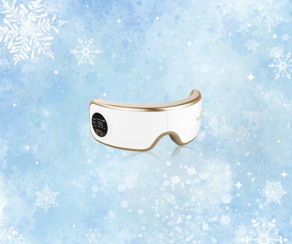 Vibrační masážní pomůcka na oči, 1ks