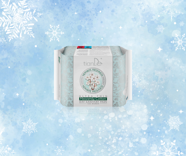 Ultra tenké dámské denní menstruační vložky Nebeská bavlna