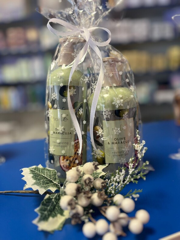 Sprchový balíček oliva a maracuja